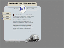 Tablet Screenshot of lambritchie.com